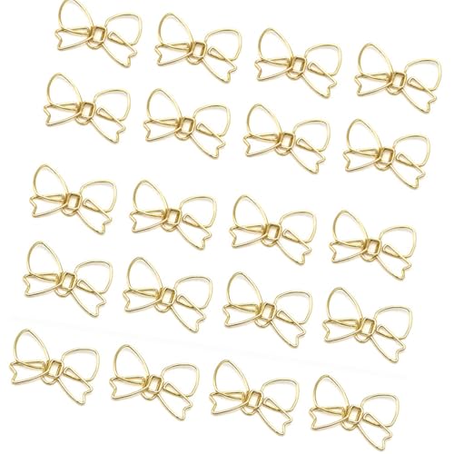 Montesy Büroklammern mit Schleife, 30 x 20 mm, kleine Metall-Büroklammern, Aktenklammer, Lesezeicher-Clip für Dateien, Papier, Foto, 100 Stück Montesy Büroklammern mit Schleife, 30 x 20 mm, kleine Metall-Büroklammern, Aktenklammer, Lesezeicher-Clip für Dateien, Papier, Foto, 100 Stück von Montesy