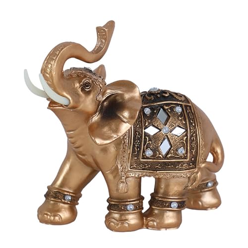 Montesy Elegante Elefanten-Skulptur Shuis Reichtum Statue Home Office Auto Dekoration Harz Kunstwerk Sammlerstück für Freunde Montesy Elegante Elefanten-Skulptur Shuis Reichtum Statue Home Office Auto Dekoration Harz Kunstwerk Sammlerstück für Freunde von Montesy