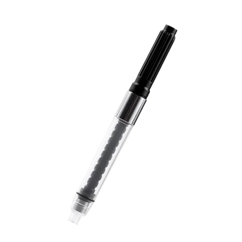 Montesy Füllfederhalter-Tinten-Konverter, 2,6 mm oder 3,4 mm Bohrungsdurchmesser, rotierender Füllfederhalter-Tinten-Konverter für gleichmäßiges Schreiben von Montesy