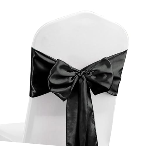 Montesy Polyester-Satin-Stuhl-Schärpen, Schleifen für Hochzeit, Bankett, Dekoration, elegantes Stretchband, Schleifen, Krawatte, Stuhlrückendekoration Montesy Polyester-Satin-Stuhl-Schärpen, Schleifen für Hochzeit, Bankett, Dekoration, elegantes Stretchband, Schleifen, Krawatte, Stuhlrückendekoration von Montesy