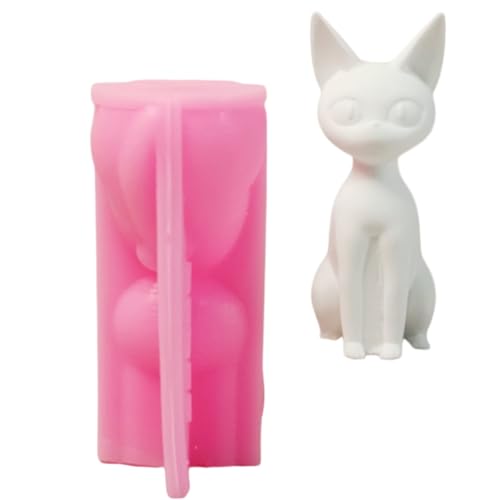 Montesy Silikonformen für Kerzen mit großen Ohren und Katzen, für Epoxidharz, Kerzen, Seife, Schokolade, Fondant, Süßigkeiten, Zement, Ton, Silikonformen Montesy Silikonformen für Kerzen mit großen Ohren und Katzen, für Epoxidharz, Kerzen, Seife, Schokolade, Fondant, Süßigkeiten, Zement, Ton, Silikonformen von Montesy