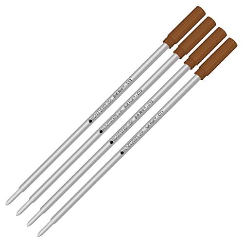 Monteverde Soft Roll Kugelschreiber für Cross Kugelschreiber, Braun, 4 Stück Monteverde Soft Roll Kugelschreiber für Cross Kugelschreiber, Braun, 4 Stück von Monteverde