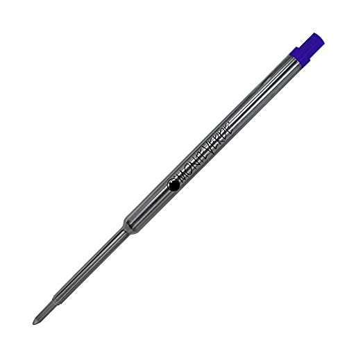 Monteverde Soft Roll Kugelschreiberminen für Waterman-Kugelschreiber, M-Spitze, Blau, 2 Stück Monteverde Soft Roll Kugelschreiberminen für Waterman-Kugelschreiber, M-Spitze, Blau, 2 Stück von Monteverde