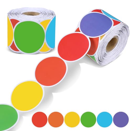 Mooliwe 20 m lange Pinnwand-Bordüren für Klassenzimmer, bunte Kreise, gerollte Bordüre für Schule, Klassenzimmer, Pinnwand, Büro, Wandschreibtische, Schließfach, Party-Dekorationen (Regenbogen) von Mooliwe