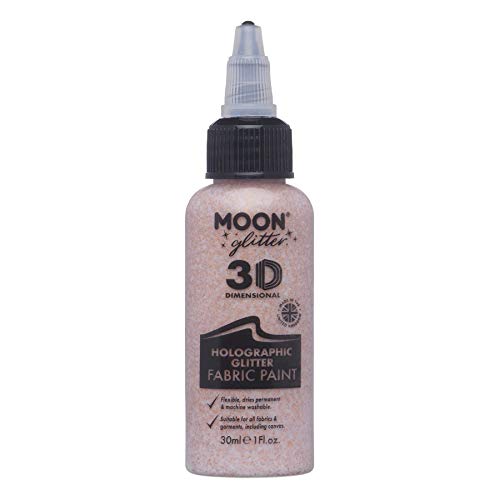 Moon Glitter - Holografische Stofffarbe - 30ml - Roségold Moon Glitter - Holografische Stofffarbe - 30ml - Roségold von Moon Glitter