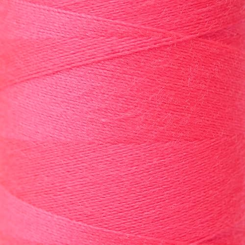 Moon Thread M0564 Nähgarn aus Polyester, fluoreszierend, Rosa, 1000 m von Moon Thread