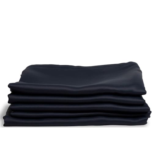 Moondream LumenControl™ Verdunkelungsfutter für Vorhänge | Licht+Sonnenschutz | EU Herstellung | Befestigung via Klettband | Schwarz MC710 | 135B x 240H cm von Moondream