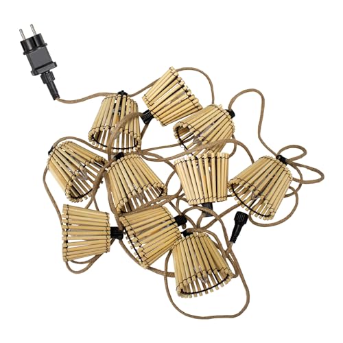 OKINAWA Lichterkette Aussen Jute Kabel L8m Braun New Garden OKINAWA Lichterkette Aussen Jute Kabel L8m Braun New Garden von Moovere