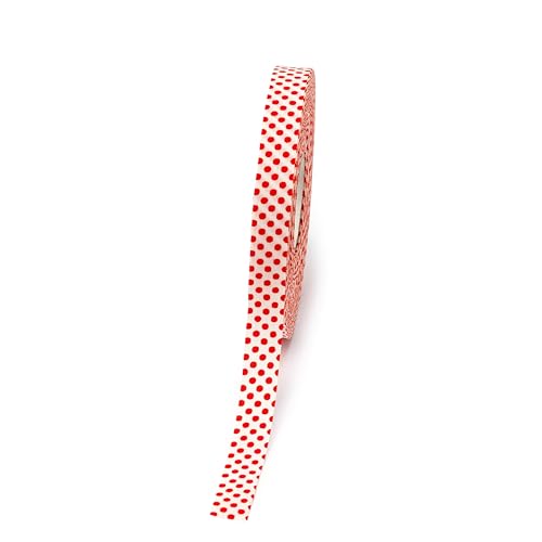 Mopec Cinta Blanca topos rojos 15mmx50metros S76.15.71 Weißes Band mit roten Punkten, 15 mm x 50 m Mopec Cinta Blanca topos rojos 15mmx50metros S76.15.71 Weißes Band mit roten Punkten, 15 mm x 50 m von Mopec