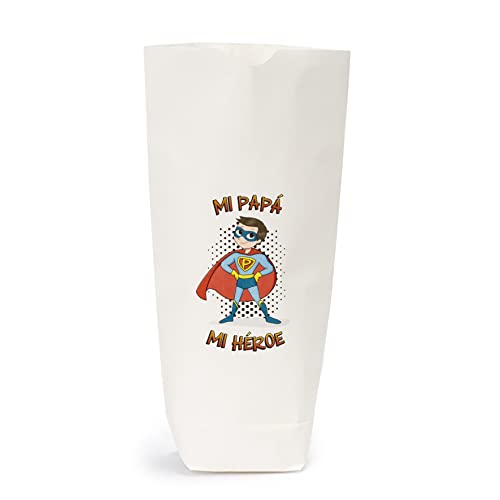 Mopec E7230.1 Packung mit 25 weißen Beuteln, Super Papa, 12 x 22,5 cm Mopec E7230.1 Packung mit 25 weißen Beuteln, Super Papa, 12 x 22,5 cm von Mopec