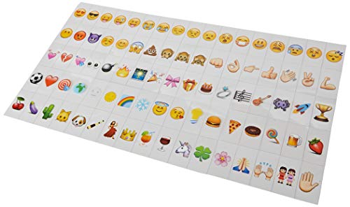 Mopec K85 Set Emojis für Lichtbox, 85 Stück, PVC, mehrfarbig, Einheitsgröße Mopec K85 Set Emojis für Lichtbox, 85 Stück, PVC, mehrfarbig, Einheitsgröße von Mopec
