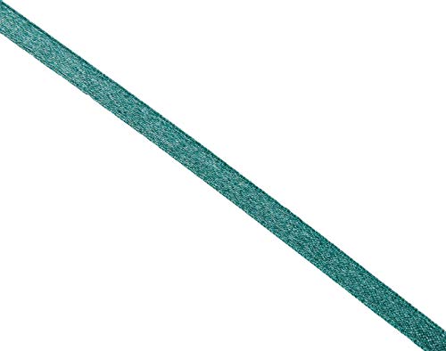 Mopec S100.06.22 Satin, 2 Seiten, glänzend, Grün, 6 mm x 100 m, Seide, Einheitsgröße von Mopec