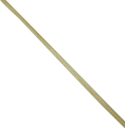 Mopec S100.06.28 Satin, 2 Seiten, glänzend, Olivgrün, 6 mm x 100 m, Seide, Einheitsgröße von Mopec