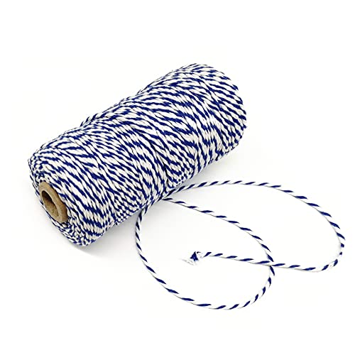Mopec S101.03.35 Rolle mit 100 m Baumwollgarn, Blau und Weiß Mopec S101.03.35 Rolle mit 100 m Baumwollgarn, Blau und Weiß von Mopec