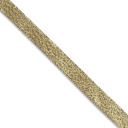 Mopec S400.13.11 Rolle mit 50 Metern Lamé-Band, goldfarben, 13 mm breit, Gold von Mopec