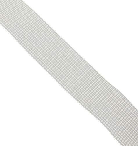 Mopec S411.80.01 Juteband, 80 mm x 20 m, Weiß, Stoff, Einheitsgröße von Mopec