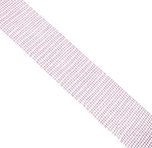 Mopec S411.80.08 Juteband, 80 mm x 20 m, Lila, Stoff, Einheitsgröße von Mopec