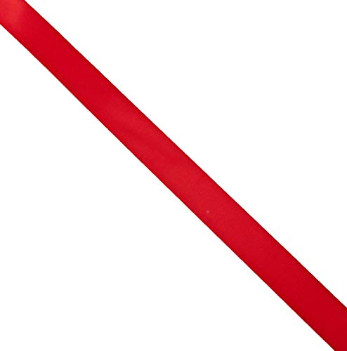 Mopec S90.25.14 Satinband, gesäumt, Rot, 25 mm x 50 m, Stoff, mehrfarbig, Einheitsgröße Mopec S90.25.14 Satinband, gesäumt, Rot, 25 mm x 50 m, Stoff, mehrfarbig, Einheitsgröße von Mopec