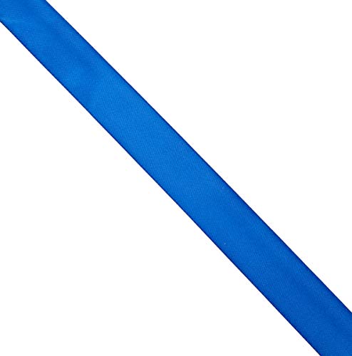 Mopec S90.25.35 Satinband, gesäumt, Blau, 25 mm x 50 m, Stoff, Einheitsgröße von Mopec