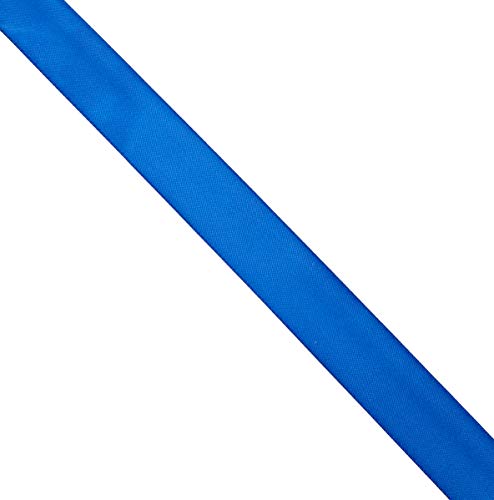 Mopec S90.25.35 Satinband, gesäumt, Blau, 25 mm x 50 m, Stoff, Einheitsgröße von Mopec