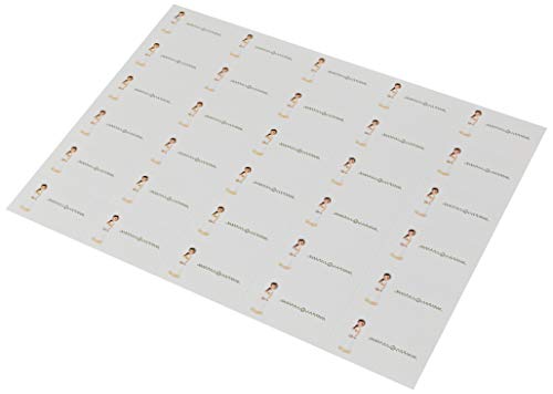 Mopec X9690 vorgeschnittene Karte für Mädchen, Kommunion, romantisch, 30 x Blatt, 5 Stück, Karton, mehrfarbig, 3,5 x 6,5 cm, 5 von Mopec