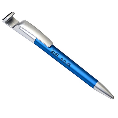 Mopec bolígrafo-soporte Schutzhülle und borra-huellas Bildschirmschutzfolie, Blau, 1.5 x 1.5 x 14.5 cm, 10 Stück von Mopec