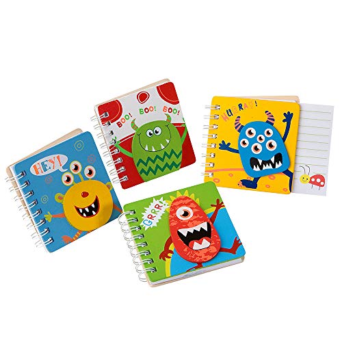 Notizbuch Monster Holzdeckel 4stdo.8,5x8cm.min.4, Farbe/Modell Sortiert Notizbuch Monster Holzdeckel 4stdo.8,5x8cm.min.4, Farbe/Modell Sortiert von Mopec