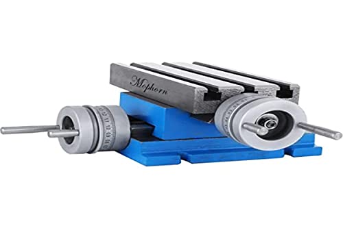 Mophorn multifunktions Fräs-Arbeitstisch 185 x 100 mm Fräsen Arbeitstisch X 80 mm Y 75 mm Kreuztisch Tischbohrmaschine für Bohr- und Fräsmaschinen, Metallisch Mophorn multifunktions Fräs-Arbeitstisch 185 x 100 mm Fräsen Arbeitstisch X 80 mm Y 75 mm Kreuztisch Tischbohrmaschine für Bohr- und Fräsmaschinen, Metallisch von Mophorn
