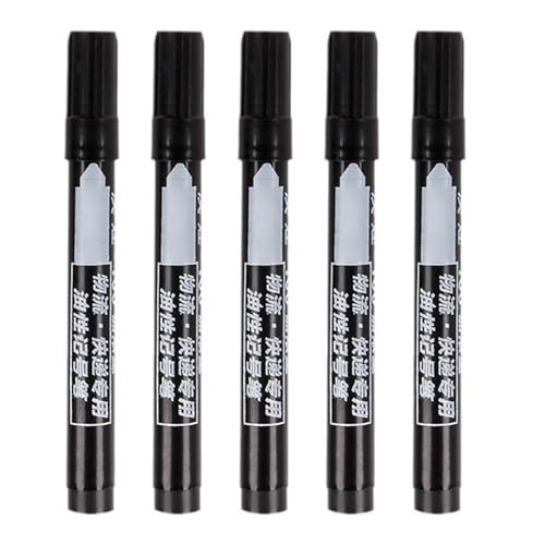 1/10/5 Stück Ölbasierter Marker Stift Lackstift Schnelltrocknend Farbmarker Schulbedarf Ölbasis Marker Schnelltrocknende Marker von Morain