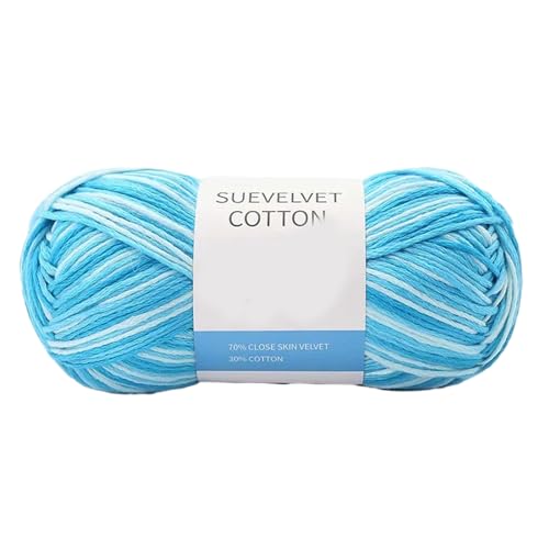 1 Rolle Baumwollgarn zum Stricken, gefärbtes Häkelgarn für handgefertigte Projekte, tolles Weben, Sticken, handgemachtes Stricken 1 Rolle Baumwollgarn zum Stricken, gefärbtes Häkelgarn für handgefertigte Projekte, tolles Weben, Sticken, handgemachtes Stricken von Morain