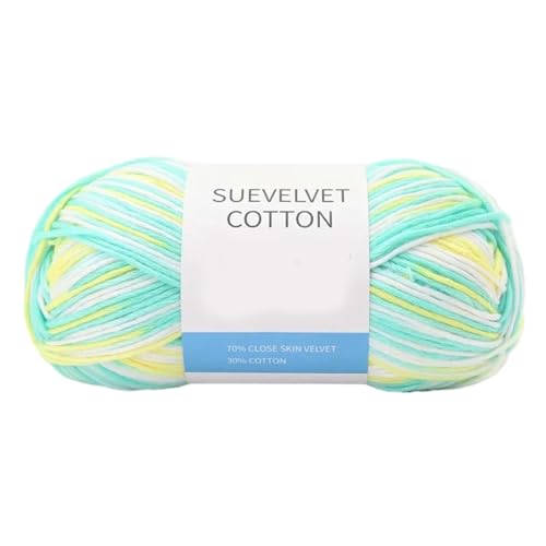 1 Rolle Baumwollgarn zum Stricken, gefärbtes Häkelgarn für handgefertigte Projekte, tolles Weben, Sticken, handgemachtes Stricken 1 Rolle Baumwollgarn zum Stricken, gefärbtes Häkelgarn für handgefertigte Projekte, tolles Weben, Sticken, handgemachtes Stricken von Morain