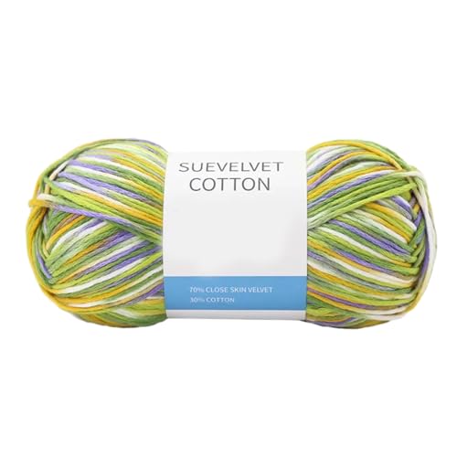 1 Rolle Baumwollgarn zum Stricken, gefärbtes Häkelgarn für handgefertigte Projekte, tolles Weben, Sticken, handgemachtes Stricken 1 Rolle Baumwollgarn zum Stricken, gefärbtes Häkelgarn für handgefertigte Projekte, tolles Weben, Sticken, handgemachtes Stricken von Morain