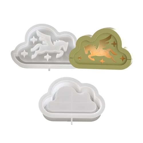 1 Set Cloud Silhouettes Lampe Silikonform Kreatives Geschenk Für Handwerk Und Romantische Häuser Dekore Projekte Wiederverwendbare Silikonform 1 Set Cloud Silhouettes Lampe Silikonform Kreatives Geschenk Für Handwerk Und Romantische Häuser Dekore Projekte Wiederverwendbare Silikonform von Morain