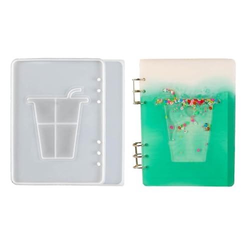1 Set Einfach Zu Verwenden Silikonform Vielseitige Epoxidharzform Schmuck Gussform Flüssiges Sand Notebook Formen 1 Set Einfach Zu Verwenden Silikonform Vielseitige Epoxidharzform Schmuck Gussform Flüssiges Sand Notebook Formen von Morain