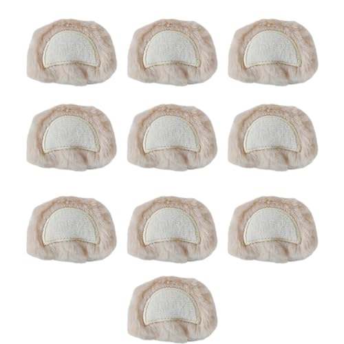 10 Stück niedliche Bärenohr-Form-Patches Haarnadel kreatives Zubehör Kleidung Taschen Haarspangen Schlüsselanhänger Dekoration Patches für Kleidung für Jacken 10 Stück niedliche Bärenohr-Form-Patches Haarnadel kreatives Zubehör Kleidung Taschen Haarspangen Schlüsselanhänger Dekoration Patches für Kleidung für Jacken von Morain