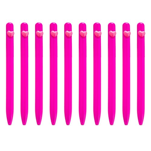 10 x Kugelschreiber mit Herzmotiv, 1,0 mm, Schreibwaren für Schüler, Lehrer, Öl, Liebe, Herz, Schreibwaren, Schulbedarf 10 x Kugelschreiber mit Herzmotiv, 1,0 mm, Schreibwaren für Schüler, Lehrer, Öl, Liebe, Herz, Schreibwaren, Schulbedarf von Morain