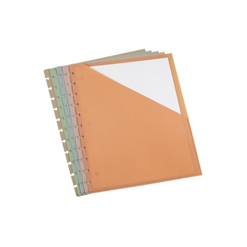 11 Löcher Binder Trennblätter mit Fronttasche 5 Stück für Ordner Notizbuch Journal Planer 3 Loch gelocht Nachfüllpapier Professionelle Binderseiten 11 Löcher Binder Trennblätter mit Fronttasche 5 Stück für Ordner Notizbuch Journal Planer 3 Loch gelocht Nachfüllpapier Professionelle Binderseiten von Morain