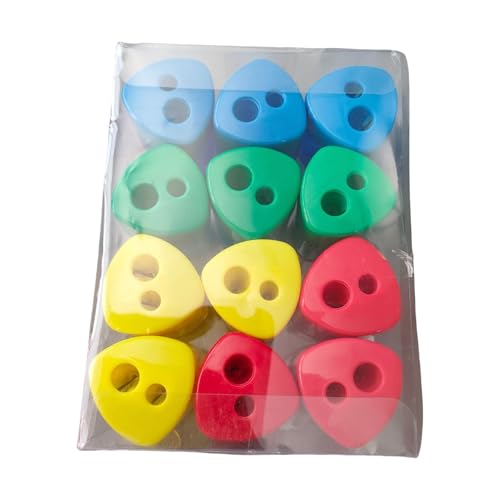 12 Stück tragbare manuelle Bleistiftspitzer Doppelloch Bleistiftspitzer für Schüler Kinder Schule Büro Supplies Manueller Bleistiftspitzer 12 Stück tragbare manuelle Bleistiftspitzer Doppelloch Bleistiftspitzer für Schüler Kinder Schule Büro Supplies Manueller Bleistiftspitzer von Morain