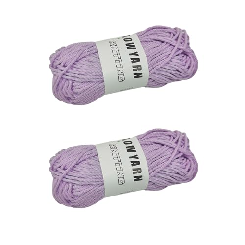 2 x Polyester-Garn, leuchtendes Strickgarn zum Häkeln, Stricken, Handarbeit, Spielzeug, 40 Yard/Rolle, dicke, weiche, dicke Wolle für Baumwolle 2 x Polyester-Garn, leuchtendes Strickgarn zum Häkeln, Stricken, Handarbeit, Spielzeug, 40 Yard/Rolle, dicke, weiche, dicke Wolle für Baumwolle von Morain