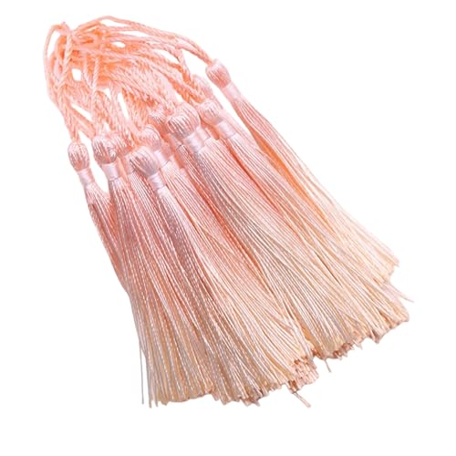 20pcs Weiche Seide Quasten Gradient Quasten Für Ohrringe Schlüsselketten Und Abschlusskappen Dekoration Handwerk Anhänger Dekore Decors Schmuckversorgung von Morain