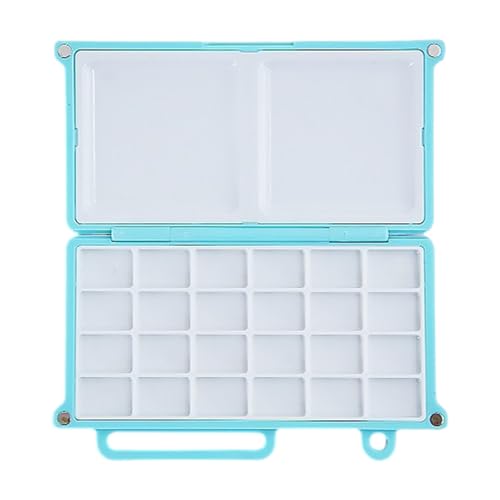 24 Farben Aquarellfarbpalette, Wasserfarbkasten, leer, für Künstler von Morain