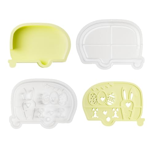 2pcs Spielzeugbus Silikon Kerzenständer Formen Für Epoxidharz Kerzenhalter Teelicht Ständer 2pcs Spielzeugbus Silikon Kerzenständer Formen Für Epoxidharz Kerzenhalter Teelicht Ständer von Morain