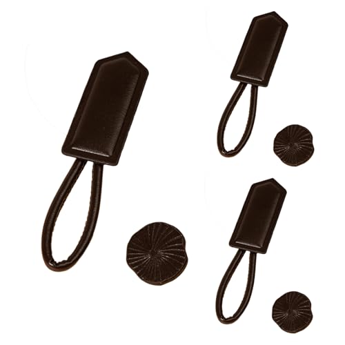 3 x Vintage-Knöpfe aus PU-Leder mit Hornknöpfen, Knebelverschluss, dekorative Knöpfe für Modebegeisterte, handgefertigt, Nähen 3 x Vintage-Knöpfe aus PU-Leder mit Hornknöpfen, Knebelverschluss, dekorative Knöpfe für Modebegeisterte, handgefertigt, Nähen von Morain