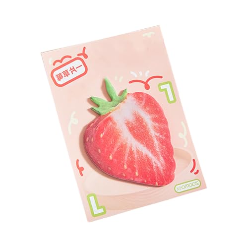 30 Blatt schöne Haftnotizen, einfacher Notizblock, leicht zu schreiben, künstlerischer Obst-Notizblock, Obst-Serie, Haftnotizen 30 Blatt schöne Haftnotizen, einfacher Notizblock, leicht zu schreiben, künstlerischer Obst-Notizblock, Obst-Serie, Haftnotizen von Morain