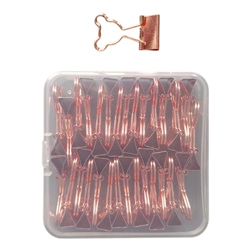 30 Stück 19 mm Büroklammern in Herzform, Binder-Clips, Rechnung, Foldback, Geld, Papierklammern, Dokument für Schule, Foldback, Herzform, Ordnungsklammern 30 Stück 19 mm Büroklammern in Herzform, Binder-Clips, Rechnung, Foldback, Geld, Papierklammern, Dokument für Schule, Foldback, Herzform, Ordnungsklammern von Morain