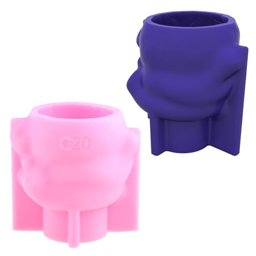 3D Herzstifthalter Blumentopf Silikonform Epoxidharz Schimmel Dekoration Werkzeuge Gipshandwerk Herstellung Vorräte von Morain