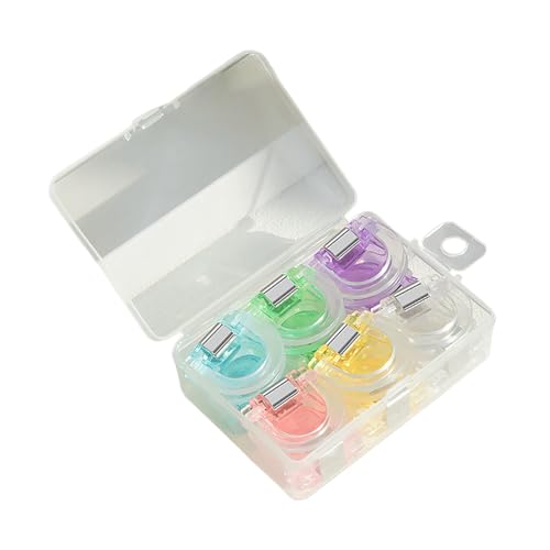 4/12 Stück Hufeisen-Büroklammern, Büroklammern für Lebensmittelbeutel, Foto-Zeichenbrett, bunte Clips für Zuhause, Küche, Büro, starker Halt, Aktenklammern 4/12 Stück Hufeisen-Büroklammern, Büroklammern für Lebensmittelbeutel, Foto-Zeichenbrett, bunte Clips für Zuhause, Küche, Büro, starker Halt, Aktenklammern von Morain