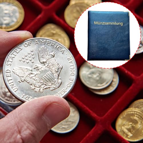 480 Taschen Münzsammlung Album Für Sammler PU Leder Coin Collection Book Coin Storage Album Für Coin Badges Stempel Großer Kapazität Münzsammlung Album 480 Taschen Münzsammlung Album Für Sammler PU Leder Coin Collection Book Coin Storage Album Für Coin Badges Stempel Großer Kapazität Münzsammlung Album von Morain