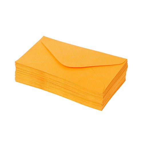 50 Blatt bunte Umschläge-Set für Papier, Hochzeitseinladungen, Briefpapier, Papiertüten, Hochzeitstüten von Morain