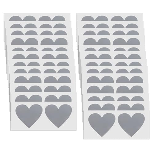50 Stück Herz Rubbelaufkleber Rubbelkarten Aufkleber Klebeetiketten für Geschlecht Geschenk Babyparty Personalisierte Alben 50 Stück Herz Rubbelaufkleber Rubbelkarten Aufkleber Klebeetiketten für Geschlecht Geschenk Babyparty Personalisierte Alben von Morain